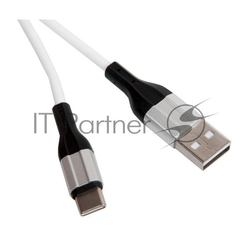 Кабель USB HOCO X72 Creator silicone для Type-C, 3.0А, длина 1.0м, белый