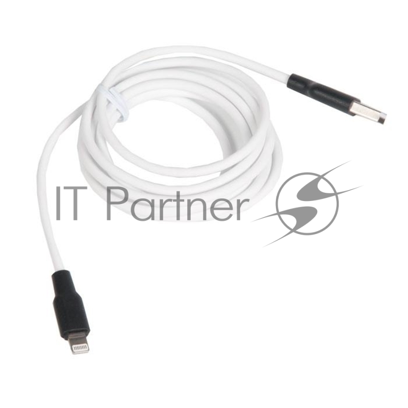 Кабель USB HOCO X21 Plus Silicone для Lightning, 2.4A, длина 2.0м, белый
