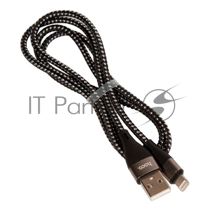 Кабель USB HOCO X57 Blessing для Lightning, 2.4А, длина 1.0м, черный