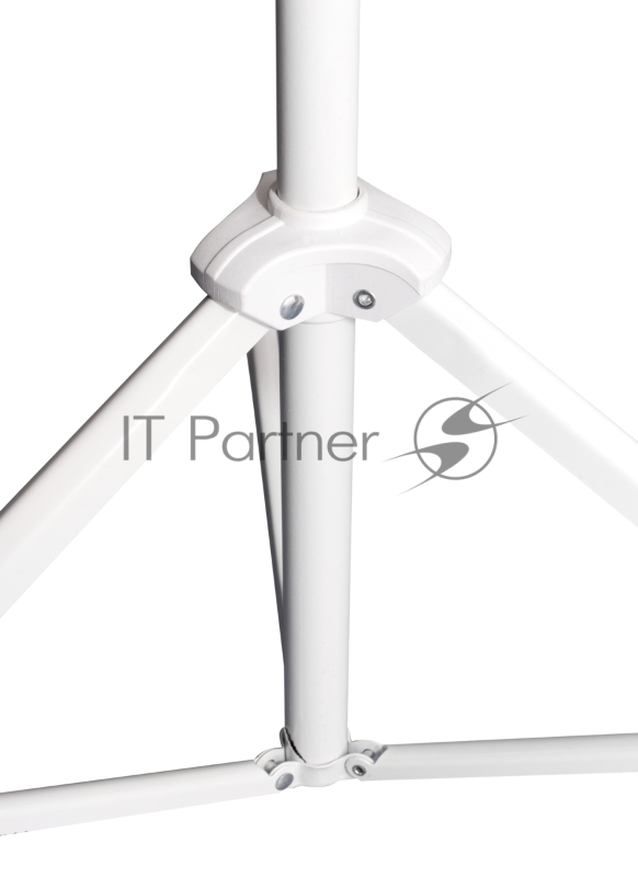 Экран Sakura 180x180см TriScreen 1:1 напольный рулонный белый 100 Matt White (MW), серый корпус