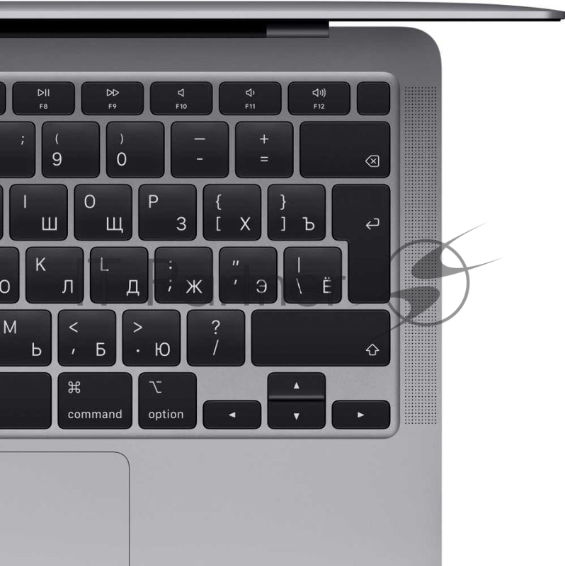 Ноутбук Apple MacBook Air A2337 M1 8 core 16Gb SSD256Gb/7 core GPU 13.3 IPS (2560x1600) Mac OS grey space WiFi BT Cam (Z1240001T)