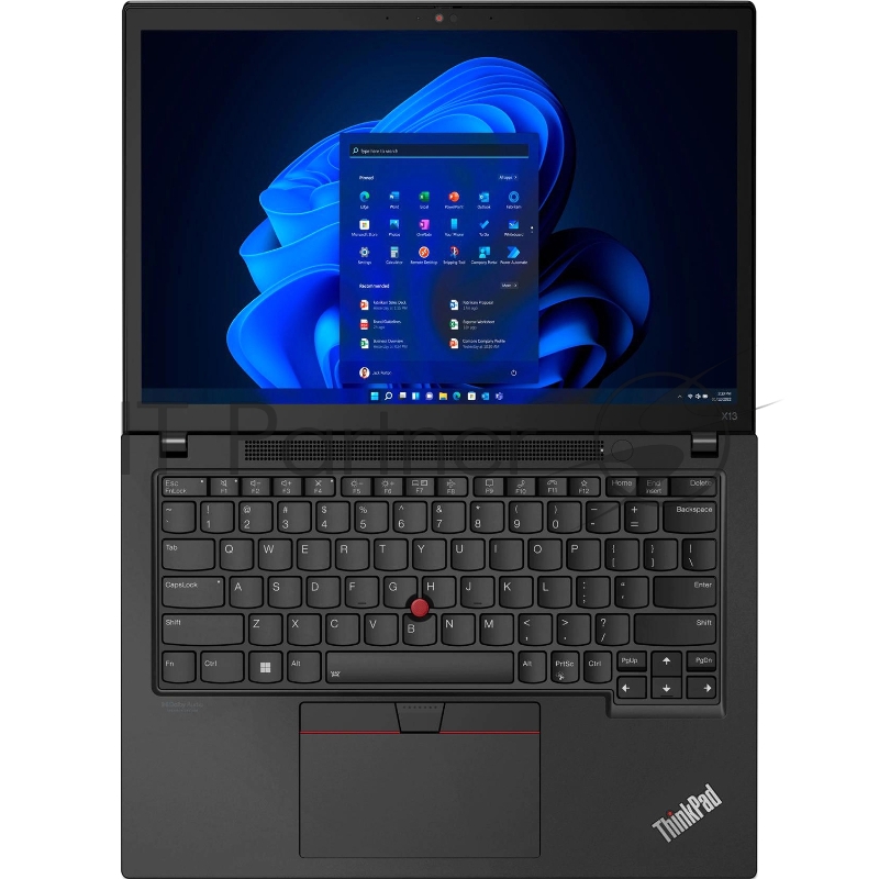 Ноутбук Lenovo ThinkPad X13 G3 13.3 WUXGA (1920x1200) TOUCHSCREEN i7-1280P 1TB SSD 32GB W11_Pro BLACK 1Y (OS:ENG Keyb:ENG, Powercord:US) Английская клавиатура