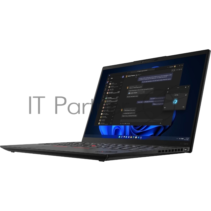 Ноутбук Lenovo ThinkPad X1 NANO G2 13 2K (2160x1350) i7-1260P 1TB_SSD 16GB W11_Pro BLACK 1Y (OS:ENG Keyb:ENG, Powercord:US) Английская клавиатура