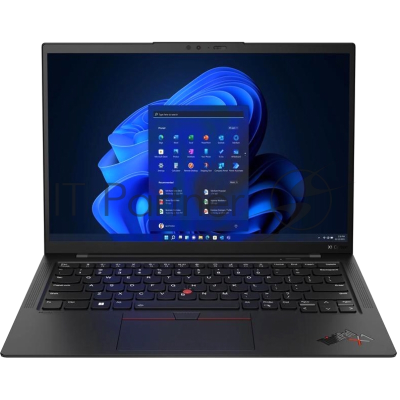 Ноутбук Lenovo ThinkPad X1 G10 14 WUXGA (1920x1200) TOUCHSCREEN i7-1270P 512GB_SSD 32GB W11_Pro BLACK 1Y (OS:ENG Keyb:ENG, Powercord:US) Английская клавиатура