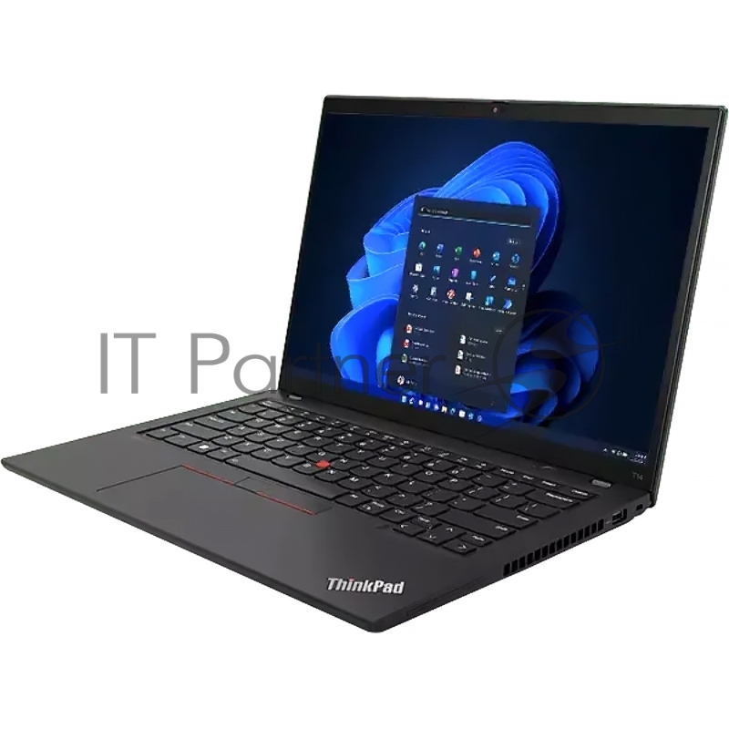 Ноутбук Lenovo ThinkPad T14 14.0 IPS WUXGA (1900x1200) Intel Core i5-1235U 3.3GHz, 16GB RAM, 512GB NVMe SSD, 52.5Wh, Win11_Pro_ENG (ОС:ENG Keyb:ENG, Powercord US) Английская клавиатура