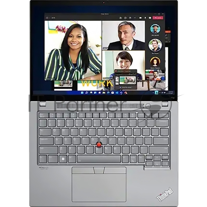 Ноутбук Lenovo ThinkPad T14 14.0 IPS WUXGA (1900x1200) Intel Core i5-1235U 3.3GHz, 16GB RAM, 512GB NVMe SSD, 52.5Wh, Win11_Pro_ENG (ОС:ENG Keyb:ENG, Powercord US) Английская клавиатура