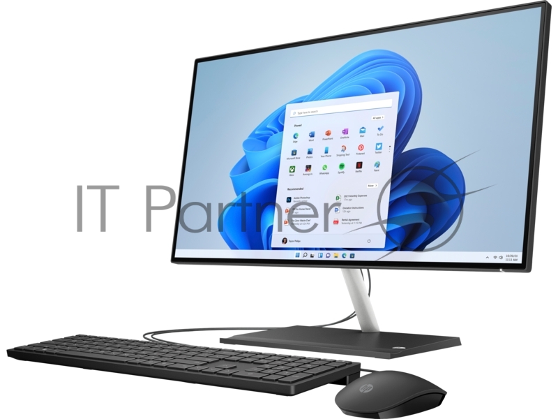 Моноблок HP 24-ck0013ny AiO 23.8(1920x1080 IPS)/Intel Core i5 12400T(1.8Ghz)/16384Mb/512PCIS Internal Graphics /Cam/WiFi/war 1y/Jack Black/W11 + EN kbd Английская клавиатура
