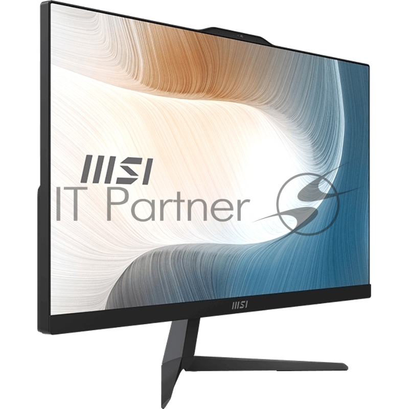 Моноблок MSI Modern AM242T 23.8(1920x1080 (матовый))/Touch/Intel Core i5 1240P(1.7Ghz)/8192Mb/512PCISSD Iris Xe Graphics/Cam/BT/WiFi/war 1y/4.65kg/Black/DOS