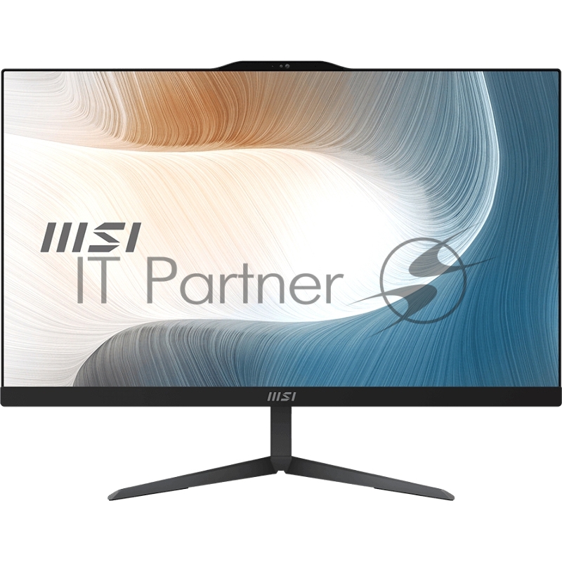 Моноблок MSI Modern AM242T 23.8(1920x1080 (матовый))/Touch/Intel Core i5 1240P(1.7Ghz)/8192Mb/512PCISSD Iris Xe Graphics/Cam/BT/WiFi/war 1y/4.65kg/Black/DOS