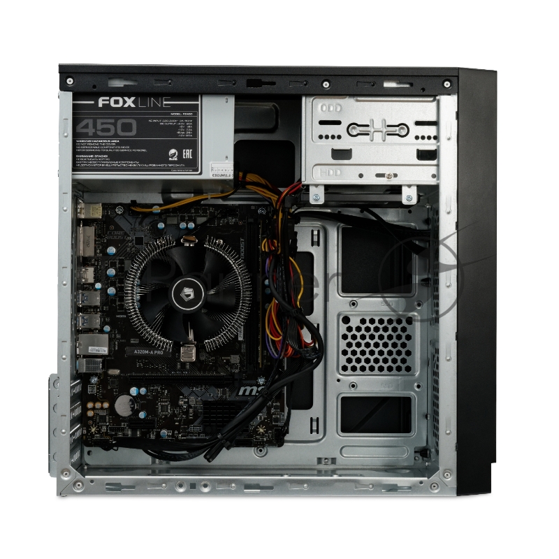 Персональный компьютер ПК NERPA BALTIC i342 MT MT Intel Core i3 10100(3.6Ghz)/8192Mb/256SSDGb/ 1y/black/noOS + 450W, noKbd&m