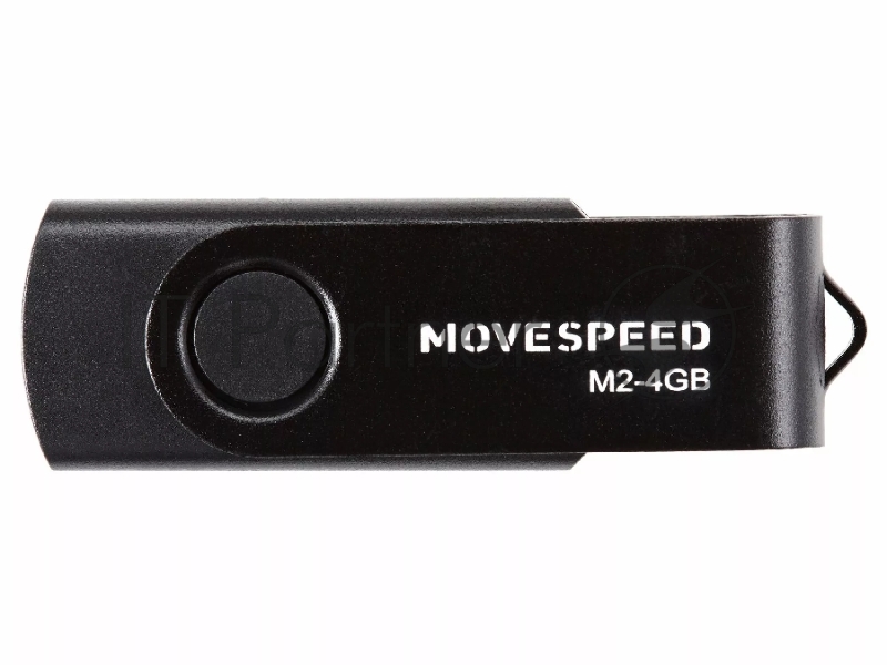Накопитель USB2.0 4GB Move Speed M2 черный