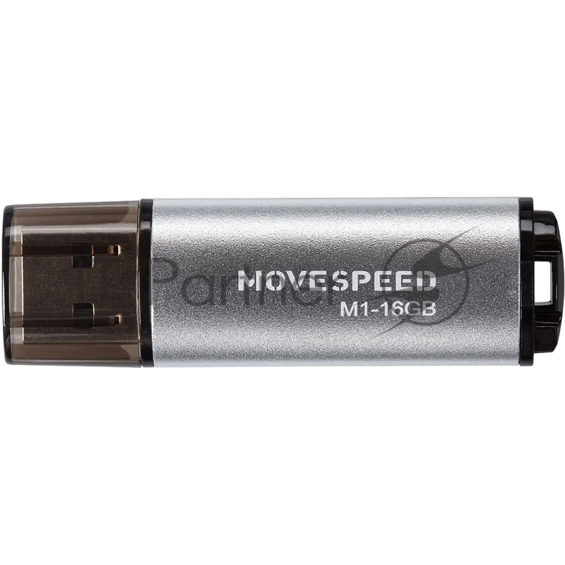 Накопитель USB2.0 16GB Move Speed M1 серебро