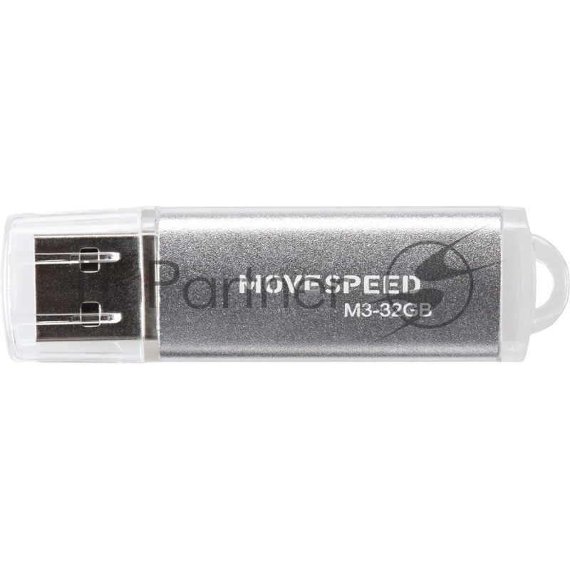 Накопитель USB2.0 32GB Move Speed M3 серебро
