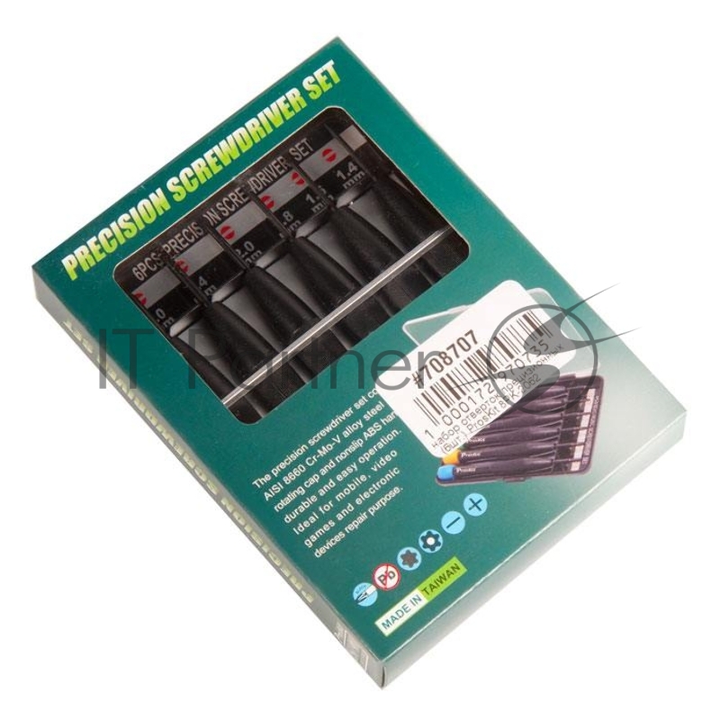 Набор отверток прецизионных (6шт.) ProsKit 8PK-2062