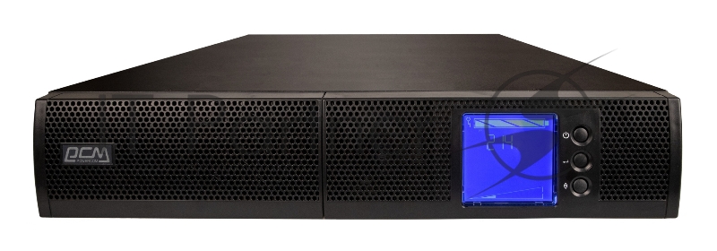 ИБП Powercom SNT-1500, 1500 Вт/1500 ВА, Rack/Tower, 8 розеток IEC320 C13 с резервным питанием, LCD, USB, RS-232, слот под SNMP карту, напряжение шины постоянного тока 36В, ток заряда 6А, ШхГхВ 428х425х84 мм, вес 8.5 кг, батареи в комплект не входят./