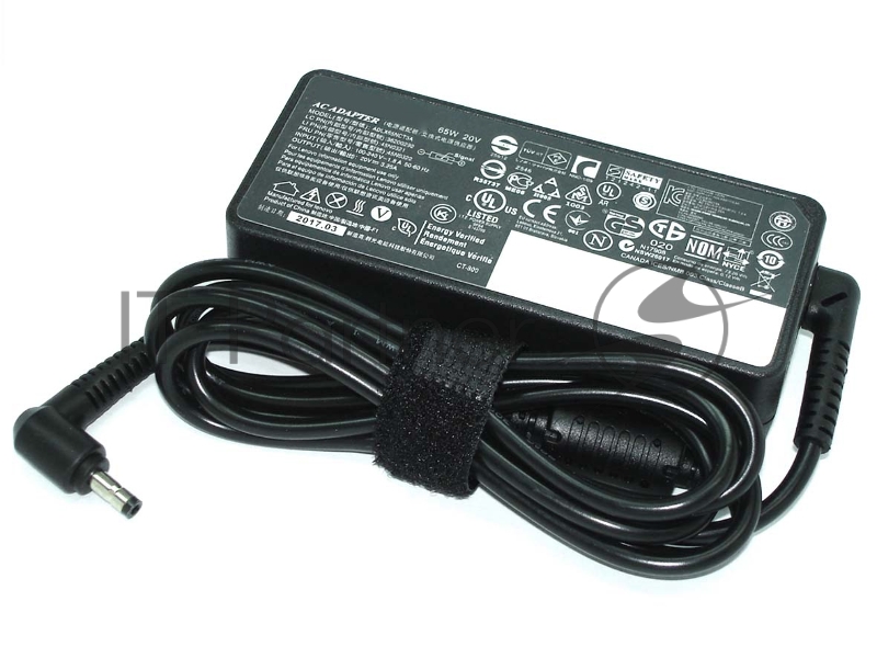 Блок питания (сетевой адаптер) для ноутбуков Lenovo 20V 3.25A 65W 4.0x1.7mm HC