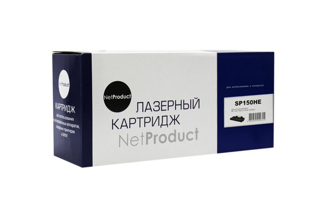 Расходные материалы NetProduct SP150HE Тонер-картридж для Ricoh SP150HE для SP-150/150SU/150W/150SUw (1500k)