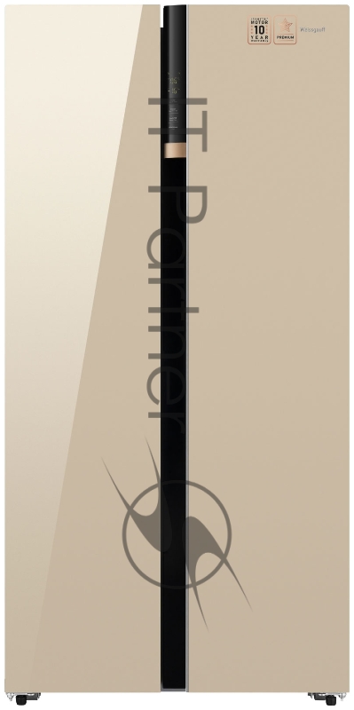 Холодильник Weissgauff WSBS 590 BeG NoFrost Inverter Premium