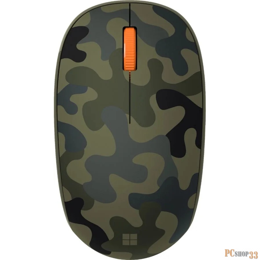 Мышь Microsoft Bluetooth Mouse Green Camo зеленый оптическая (4000dpi) беспроводная BT