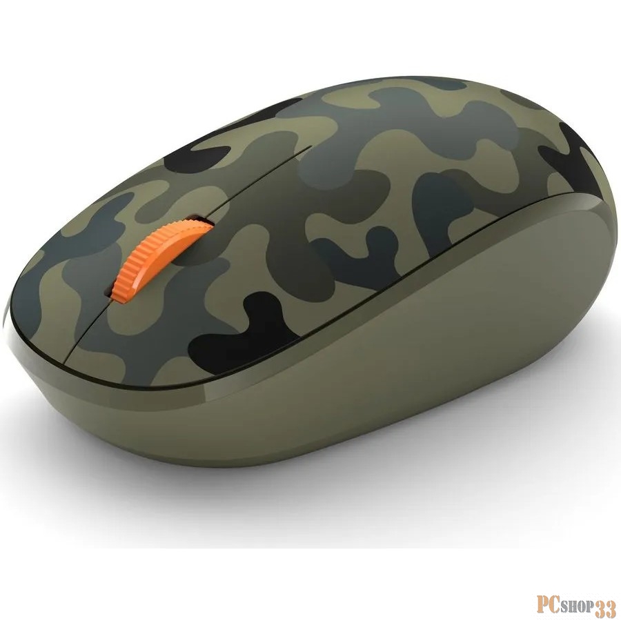 Мышь Microsoft Bluetooth Mouse Green Camo зеленый оптическая (4000dpi) беспроводная BT