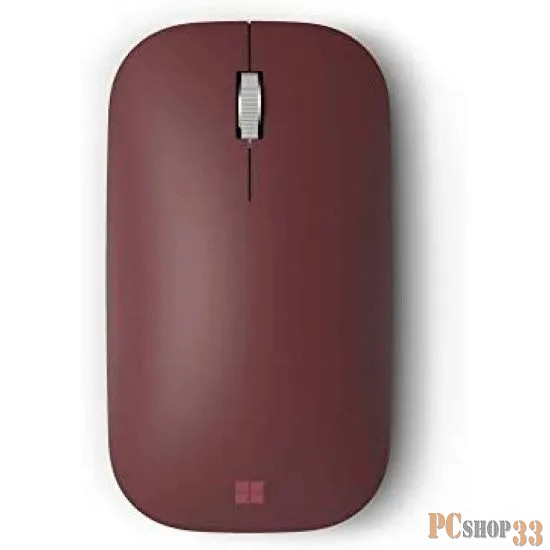 Мышь Microsoft Surface Mobile Mouse Burgundy красный оптическая (1800dpi) беспроводная BT (2but)