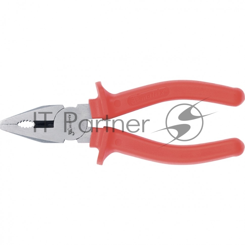 Плоскогубцы Econom, 200 мм, шлифованные, пластмассовые рукоятки// Matrix