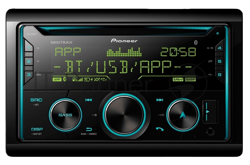 Автомагнитола Pioneer FH-S725BT 2DIN 4x50Вт