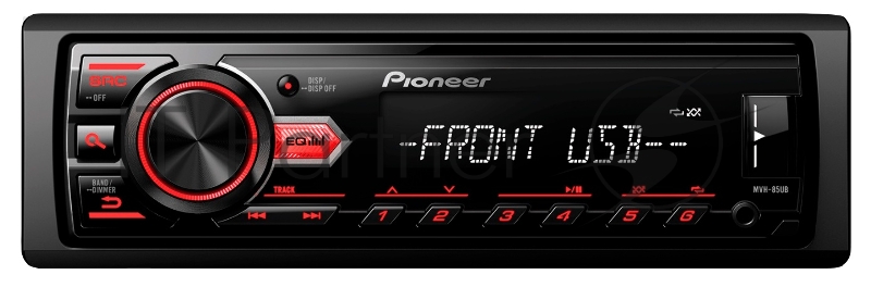 Автомагнитола Pioneer MVH-85UB 1DIN 4x50Вт