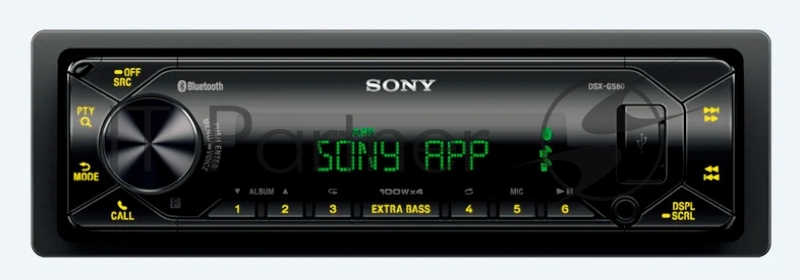 Автомагнитола Sony DSX-GS80 1DIN 4x100Вт