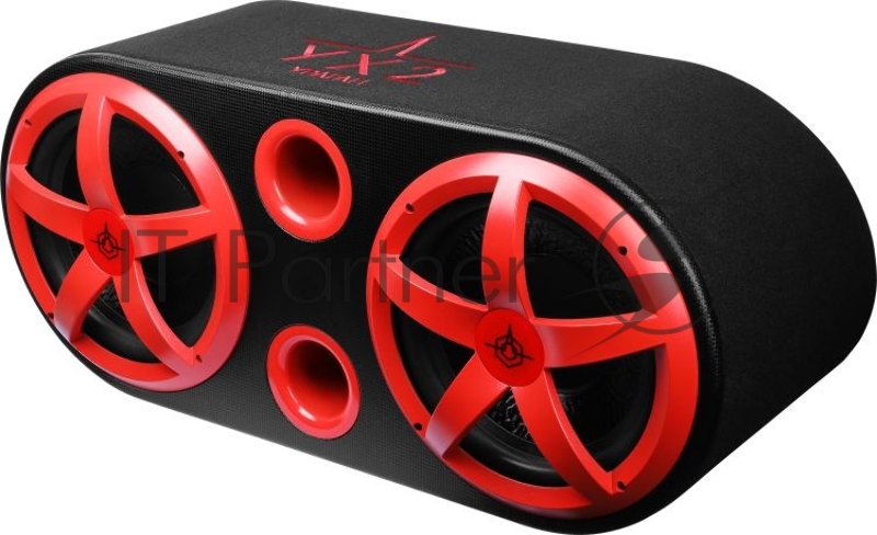 Сабвуфер автомобильный Ural АС-У12А ДВОЙНОЙ 600Вт активный (30см/12)