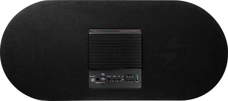 Сабвуфер автомобильный Ural АС-У12А ДВОЙНОЙ 600Вт активный (30см/12)