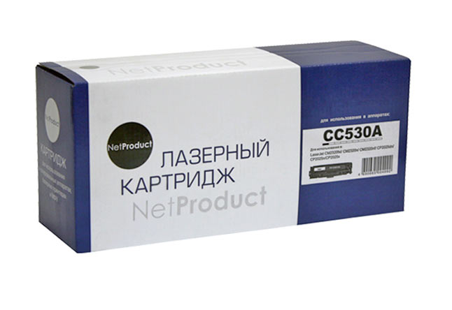 Расходные материалы NetProduct CC530A/№ 718 Картридж для HP CLJ CP2025/CM2320/Canon LBP7200, Bk, 3.5K