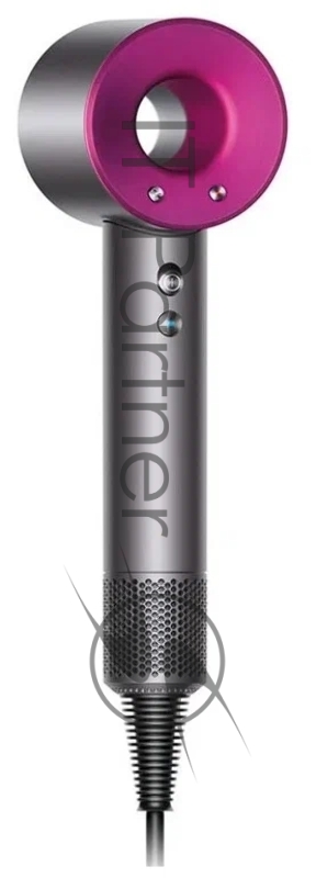 Фен Dyson Supersonic HD07 1600Вт фуксия/серый