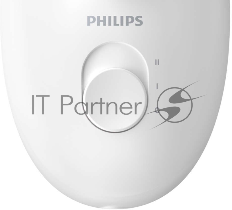 Эпилятор Philips BRE235/00 скор.:2 насад.:1 от электр.сети белый/розовый