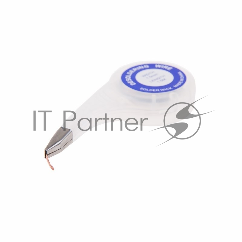 Оплетка для удаления припоя REXANT, медная, 1.0 мм x 1.5 м, диспенсер