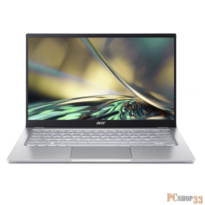 Ультрабук Acer Swift 3 SF314-512-55N3 Core i5 1240P 8Gb SSD512Gb UMA 14 IPS FHD (1920x1080) Eshell silver WiFi BT Cam