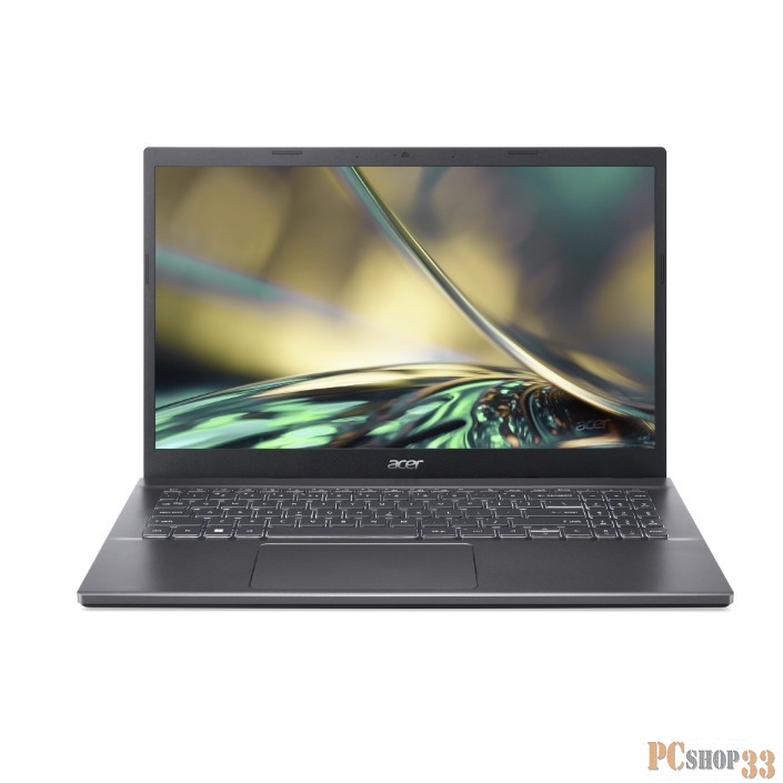 Ноутбук Acer Aspire 5 A515-57-36D0 Core i3 1215U 8Gb SSD512Gb Intel UHD Graphics 15.6 IPS FHD (1920x1080) Windows 11 grey WiFi BT Cam