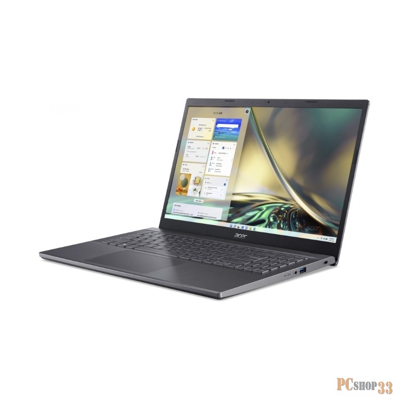 Ноутбук Acer Aspire 5 A515-57-76NU Core i7 1255U 16Gb SSD512Gb Intel UHD Graphics 15.6 IPS FHD (1920x1080) Eshell grey WiFi BT Cam