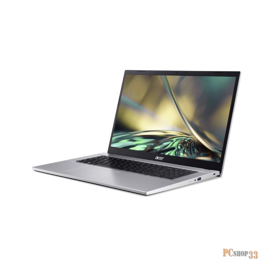 Ноутбук Acer Aspire 3 A317-33-P05W Pentium Silver N6000 8Gb SSD512Gb Intel UHD Graphics 17.3 IPS FHD (1920x1080) Eshell silver WiFi BT Cam (NX.A6TER.012)