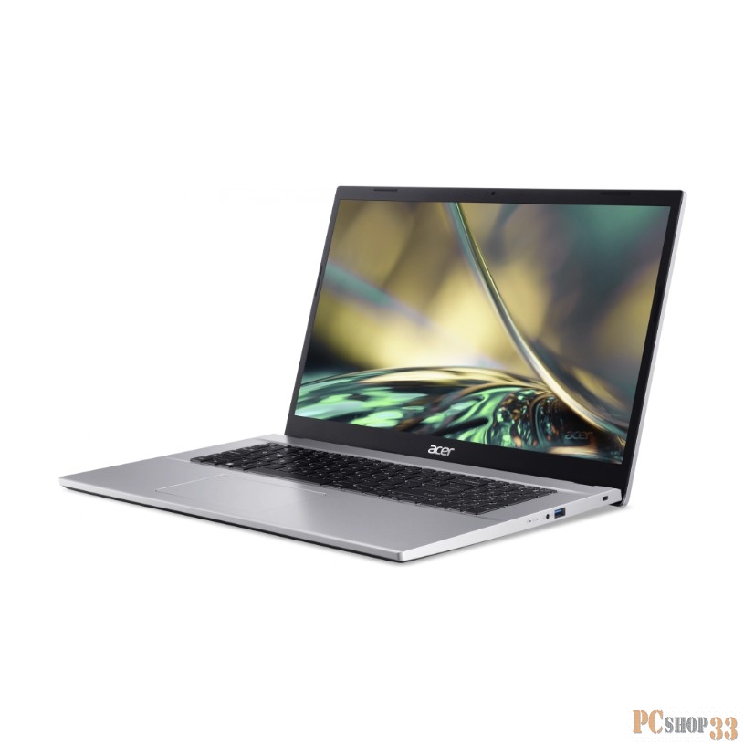 Ноутбук Acer Aspire 3 A317-54-33GH Core i3 1215U 8Gb SSD512Gb Intel Iris Xe graphics 17.3 IPS FHD (1920x1080) Eshell silver WiFi BT Cam (NX.K9YER.001)