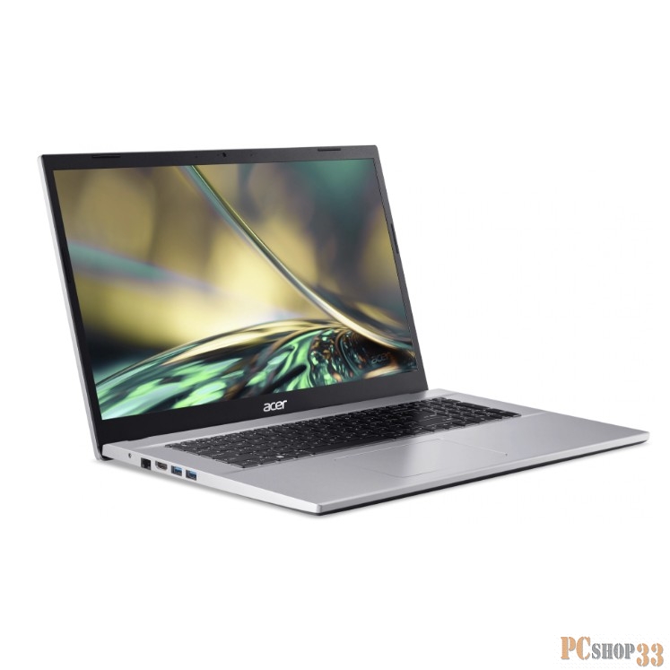 Ноутбук Acer Aspire 3 A317-54-54BQ Core i5 1235U 16Gb SSD512Gb Intel Iris Xe graphics 17.3 IPS FHD (1920x1080) Eshell silver WiFi BT Cam (NX.K9YER.005)