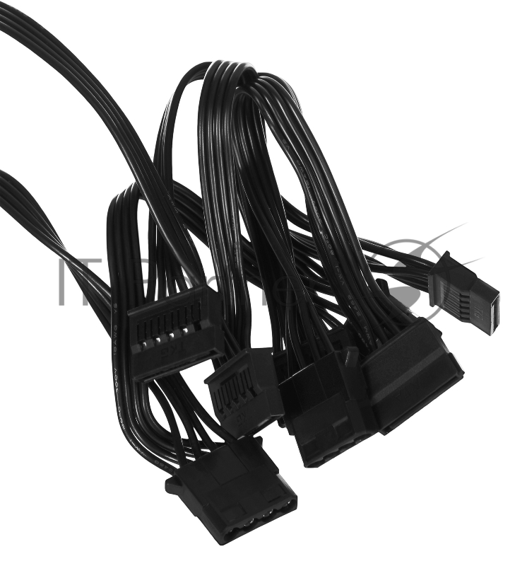 Блок питания Оклик ATX 500W GMNG PSU-500W-80+ 80 PLUS WHITE (24+4+4pin) APFC 120mm fan 5xSATA RTL