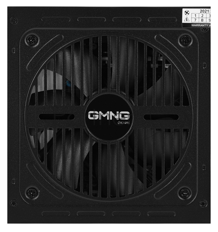 Блок питания Оклик ATX 650W GMNG PSU-650W-80BR 80+ bronze (24+4+4pin) APFC 120mm fan 6xSATA RTL