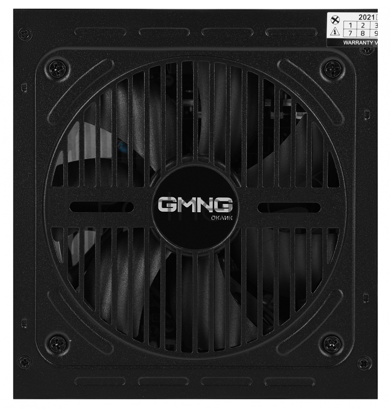 Блок питания Оклик ATX 750W GMNG PSU-750W-80BR 80+ bronze (24+4+4pin) APFC 120mm fan 6xSATA RTL