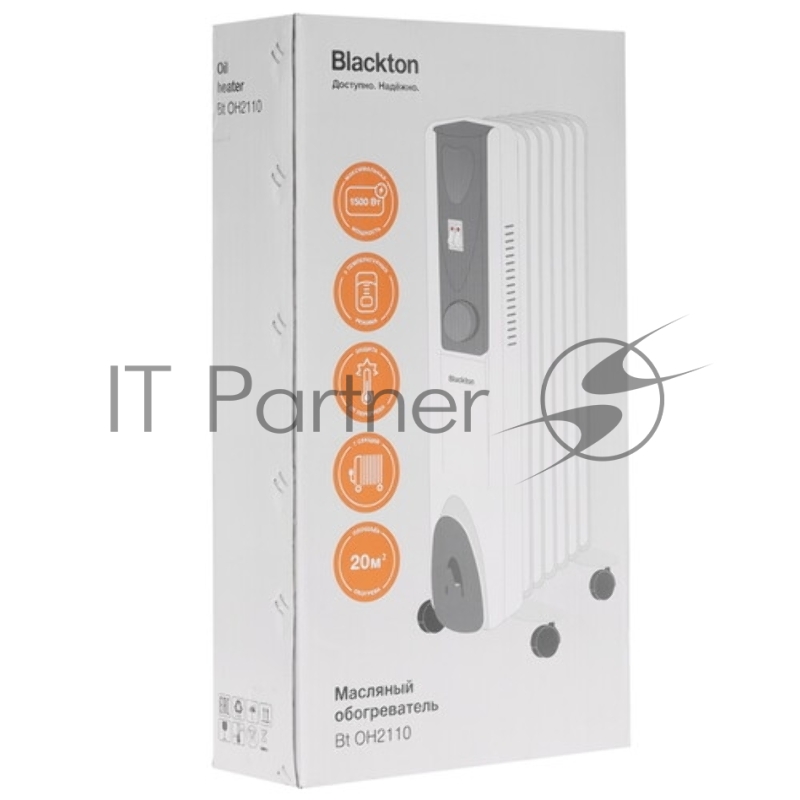 Масляный обогреватель Blackton Bt OH2110 Белый