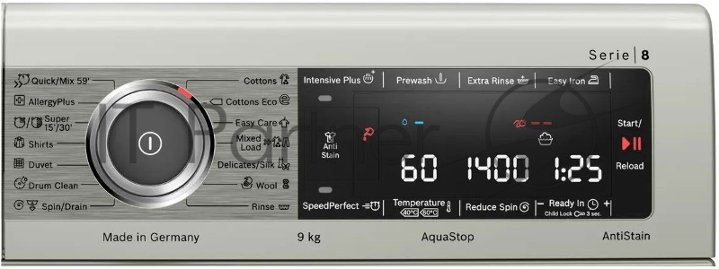 Стиральная машина Bosch WAV28MX0ME класс: A+++ загр.фронтальная макс.:9кг серебристый