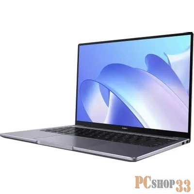 Ноутбук 14 IPS QHD Huawei MateBook 14 KLVL-W56W gray (AMD Ryzen 5 5500U/16Gb/512Gb SSD/VGA int/W11) (53013MNG)