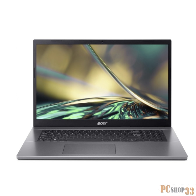 Ноутбук Acer Aspire 5 A517-53-743Z Core i7 1255U 16Gb SSD512Gb Intel Iris Xe graphics 17.3 IPS FHD (1920x1080) Eshell grey WiFi BT Cam (NX.K62ER.004)