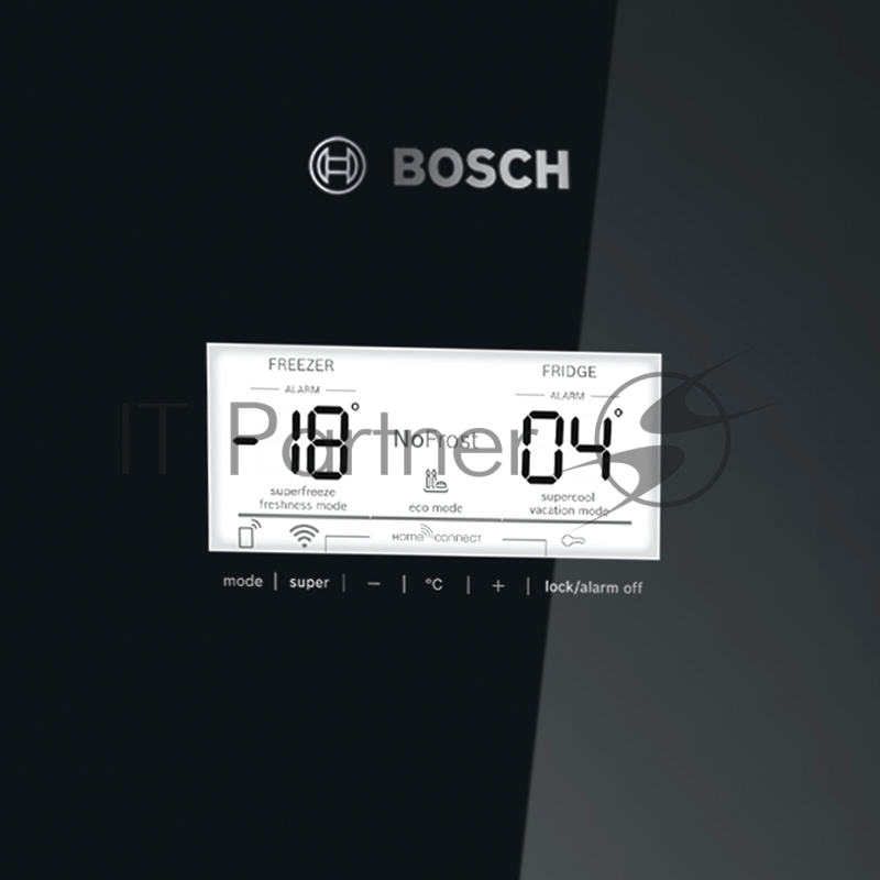 Холодильник Bosch KGN49LB30U черный (двухкамерный)