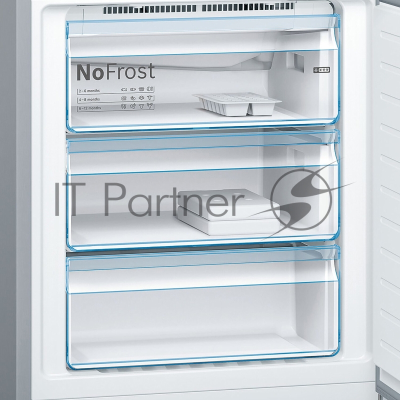 Холодильник Bosch KGN49LB30U черный (двухкамерный)